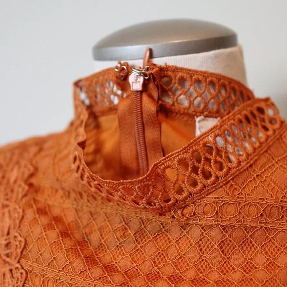 Embroidered Laced Blouse - Picture 2 of 8